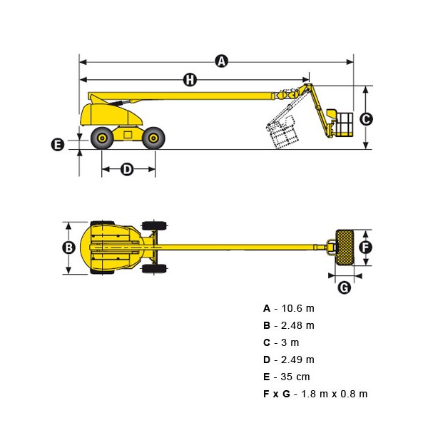 Haulotte H 23 ТPX