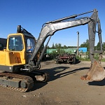 Миниэкскаватор б/у VOLVO EC55B 2007